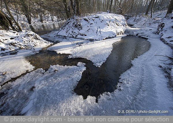 Ourthe en hiver